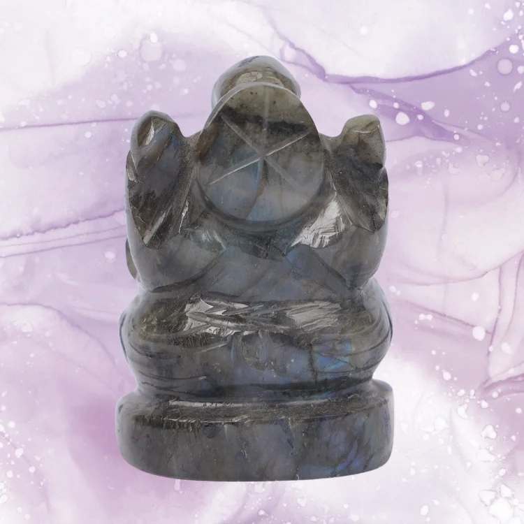 LABRADORITE GANESHA IDOL 